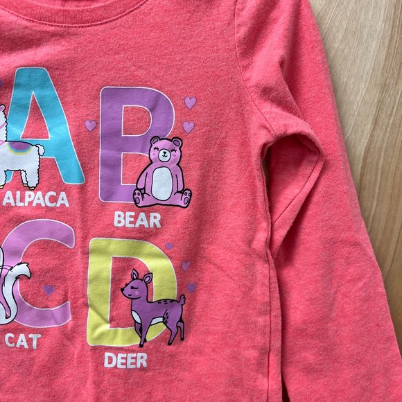 4T Girl's Longsleeve T-Shirts, Set of 4 (Multiple Brands) - Picture 12 of 12